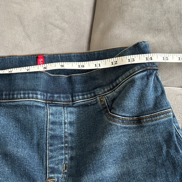 Spanx Women's Blue Jeggings size Large - Picture 3 of 9